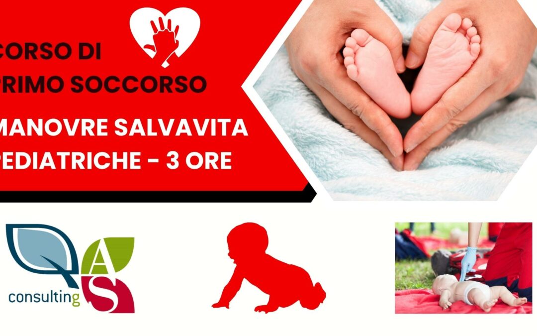 Corso Manovre Salvavita Pediatriche Novembre 2026